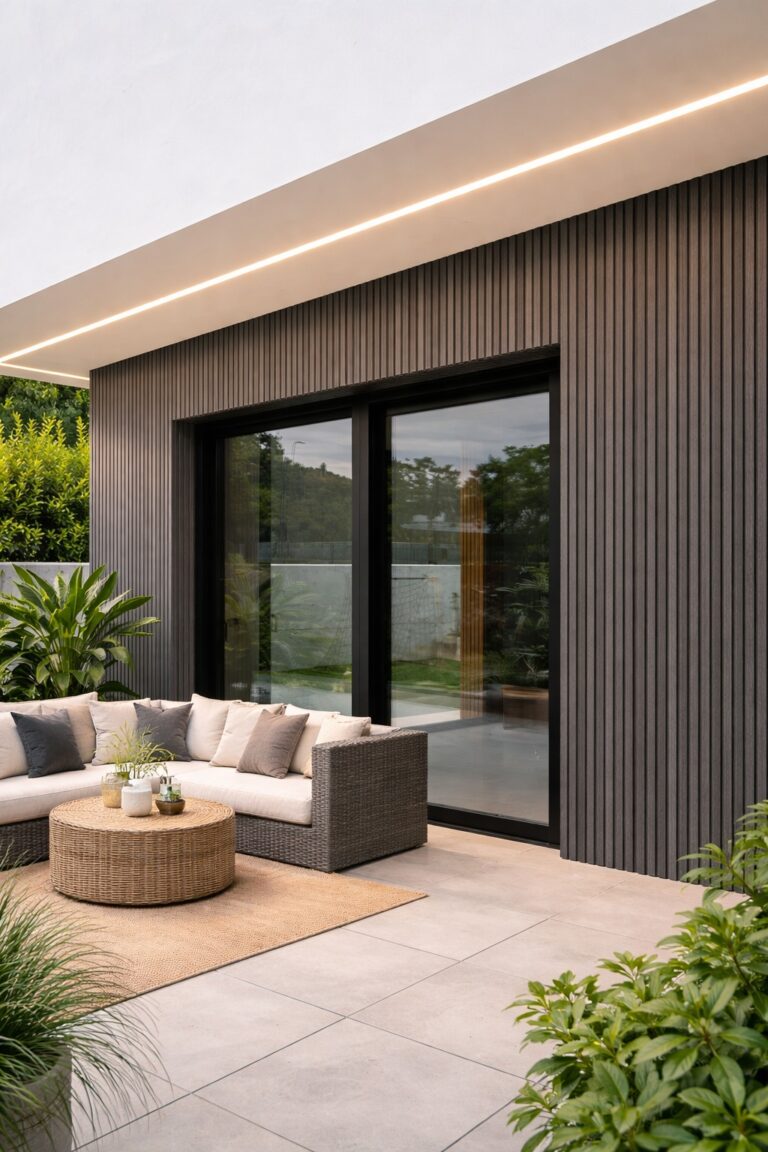 WPC Co-Extrusion Wall Cladding (Outdoor) – Dark Grey